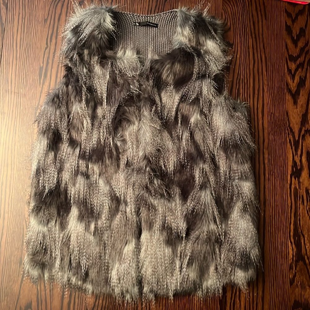 Maurices faux fur vest